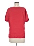 J.Jill Red Short Sleeve Blouse Size M - photo 2