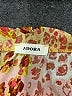Adora Orange 3/4 Sleeve Blouse Size L - photo 7