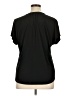 Ellen Tracy Black Short Sleeve Blouse Size XL - photo 2