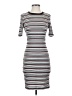iris Stripes Gray Casual Dress Size S - photo 1