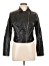 Shein 100% Polyurethane Black Jacket Size L - photo 1