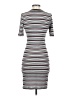 iris Stripes Gray Casual Dress Size S - photo 2