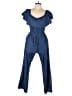 Unbranded Solid Blue Jumpsuit Size 2X - photo 1