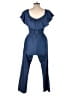 Unbranded Solid Blue Jumpsuit Size 2X - photo 2