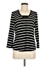 Unbranded Black 3/4 Sleeve Top Size M (estimated) - photo 1