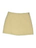VICI 100% Polyester Solid Yellow Ivory Casual Skirt Size S - photo 1