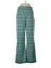 Zara Houndstooth Teal Casual Pants Size S - photo 1