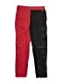 Unbranded 100% Cotton Color Block Red Jeans Size 8 - photo 2