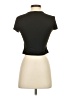 Shein Black Short Sleeve Turtleneck Size 4 - photo 2