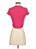 Shein Pink Short Sleeve Turtleneck Size 4 - photo 2