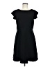 Ann Taylor LOFT Solid Black Casual Dress Size 6 - photo 1
