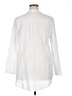 Unbranded 100% Cotton White Long Sleeve Blouse Size XL - photo 2