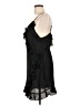 H&M 100% Polyester Black Cocktail Dress Size L - photo 5