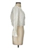 American Threads 100% Rayon Ivory 3/4 Sleeve Blouse Size S - photo 4