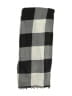 Unbranded Checkered-gingham Gray Black Scarf One size - photo 2