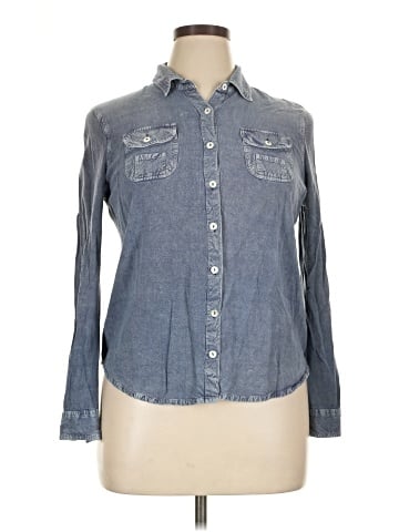 Cato Long Sleeve Button-Down Shirt (view 1)