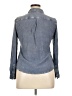 Cato 100% Rayon Blue Long Sleeve Button-Down Shirt Size XL - photo 2