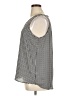 Apt. 9 100% Polyester Houndstooth Black Sleeveless Top Size XL - photo 5