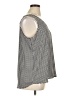 Apt. 9 100% Polyester Houndstooth Black Sleeveless Top Size XL - photo 4