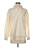 Good Hart Ivory Long Sleeve Blouse Size S - photo 1