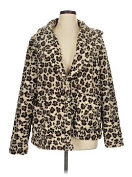 Crown & Ivy Faux Fur Jacket