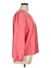 Michelle McDowell Red 3/4 Sleeve Blouse Size XL - photo 4