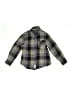 Shaun White Plaid Gray Long Sleeve Button-Down Shirt Size XS (kids) - photo 1