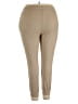 Unbranded Solid Tan Casual Pants Size 2X - photo 2