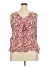 Torrid 100% Rayon Pink Sleeveless Blouse Size 3X Plus (3) - photo 2