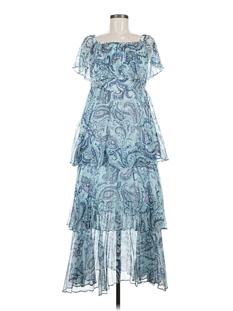 Pre-owned Opt Cocktail Dress In Blue