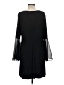 MSK Solid Black Cocktail Dress Size M (estimated) - photo 2