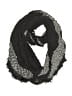 Express 100% Viscose Black Gray Scarf One size - photo 1