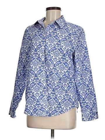Chico's Long Sleeve Button-Down Shirt (view 1)