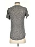 Athleta Animal Print Gray Short Sleeve T-Shirt Size XXS - photo 2