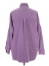 Zara Solid Purple Long Sleeve Blouse Size XS - photo 2