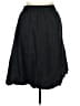 Deja Bleu 100% Polyester Solid Black Casual Skirt Size XL (petite) - photo 2