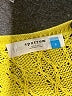 Sparrow 100% Cotton Yellow Pullover Sweater Size S - photo 7