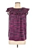 Lularoe Purple Short Sleeve Blouse Size S - photo 1