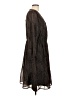 Justin 100% Polyester Brown Casual Dress Size L - photo 4
