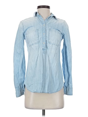 Merona Long Sleeve Button-Down Shirt (view 1)