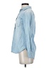 Merona 100% Cotton Blue Long Sleeve Button-Down Shirt Size XS - photo 5