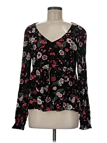 Aeropostale Long Sleeve Blouse (view 1)