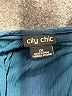 City Chic 100% Viscose Solid Blue Teal Jumpsuit Size 24 Plus (XXL) - photo 4