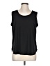 Ruby Rd. Black Sleeveless T-Shirt Size L - photo 1