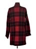 Anne Klein Plaid Red Coat Size M - photo 2
