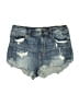 Eunina Blue Denim Shorts Size M - photo 1
