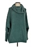 Jessica Simpson 100% Polyester Teal Poncho Size S - photo 1
