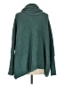 Jessica Simpson 100% Polyester Teal Poncho Size S - photo 2