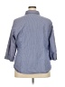 Worthington Blue 3/4 Sleeve Button-Down Shirt Size 2X - photo 2