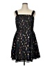 City Studio 100% Polyester Print Black Cocktail Dress Size 14W - photo 1
